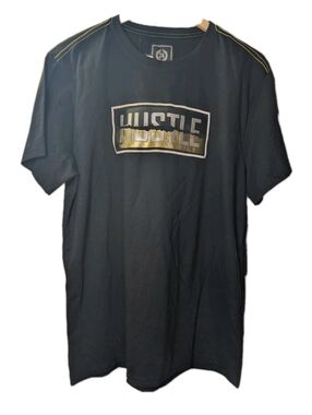Bordo Cromato Short Sleeve T-shirt Black Men Size XL HUSTLE NEW With Tags
